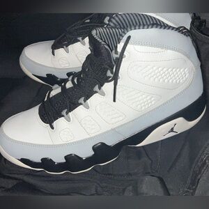 Jordan White and Black Sneakers